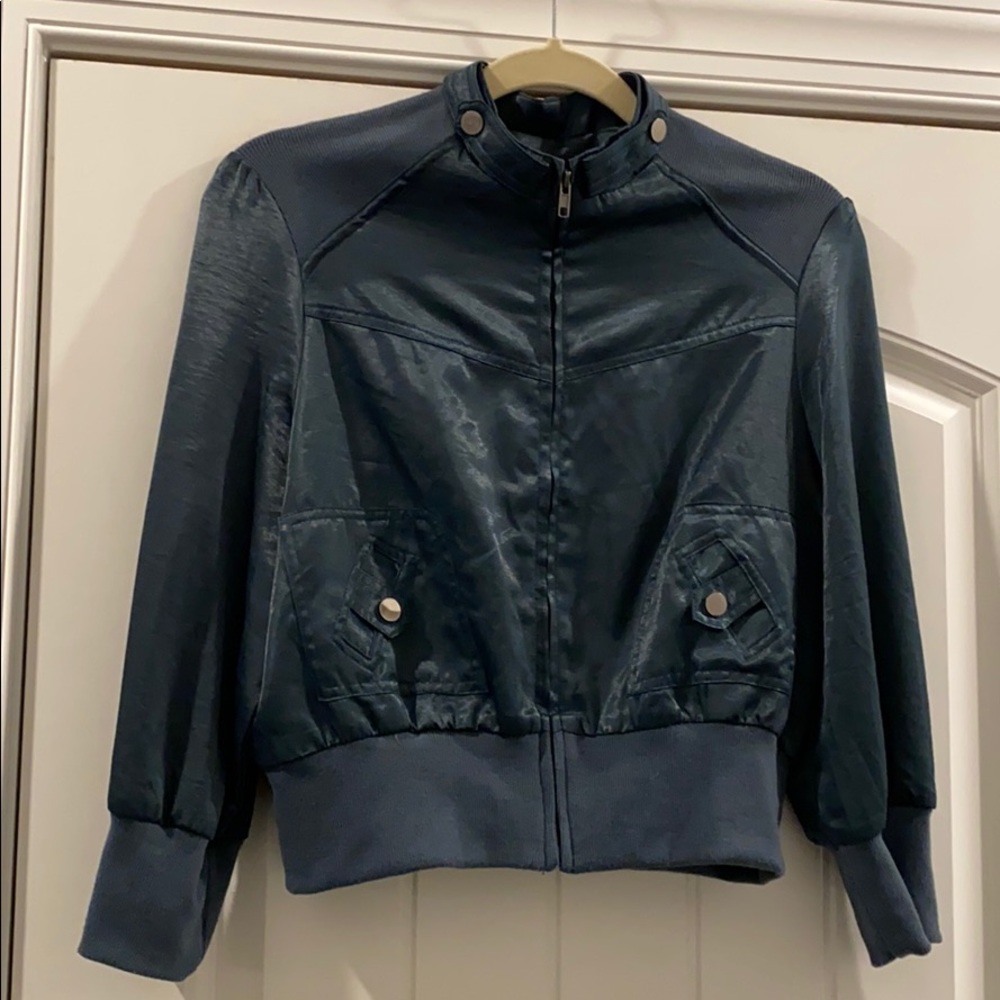 Forever21 short bomber jacket